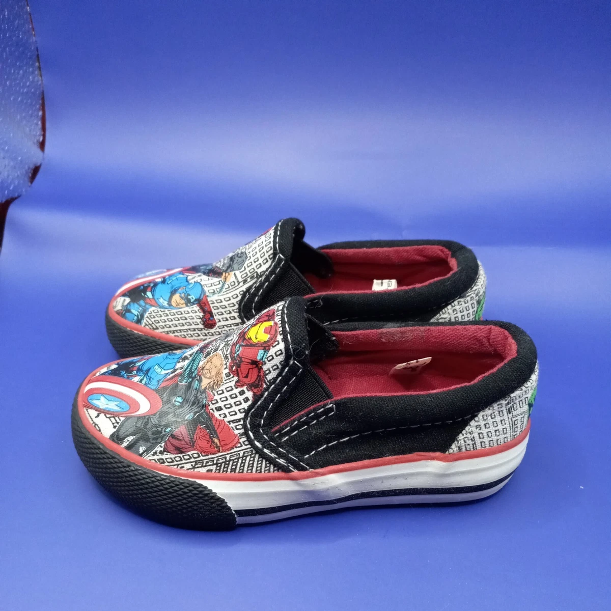 Avengers slip on best sale shoes
