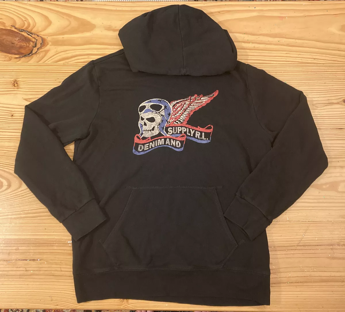 Ralph lauren skull hoodie sales