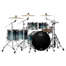 Mapex SR628XU Saturn Studioease 5pc Shell Pack with 22" Kick - Teal Blue Fade