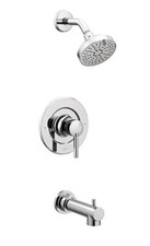 New Moen 82770 Arlys Spot Resist Chrome Posi-Temp Tub/Shower With Valve