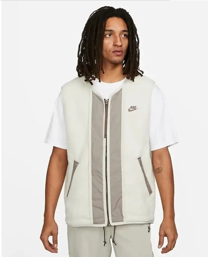 Size LT Men Nike Sportswear Essentials Fleece Sherpa Full Zip