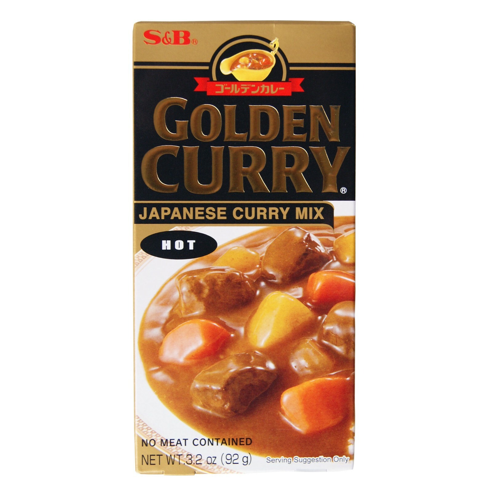 S&b Japanese Golden Curry Sauce Mix Hot 92g for sale online eBay