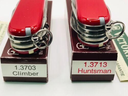 SET Old Red box Victorinox + Climber + instructions NEW Vintage in Box Swiss - Picture 2 of 4