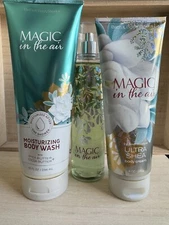 New Bath & Body Works Magic in the Air Body Care Set (mist, Body Cream & Wash)