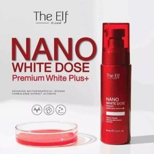 1-8x The Elf Nano White Dose Premium White Plus 60ml Fast Nourish Skin Whitening