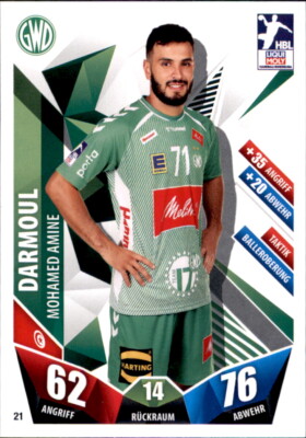 Handball 2021/22 Karte K21 - Mohaned Amine Darmoul