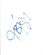 Jason Biggs Signed Autographed AMERICAN PIE 2 Full Movie Script COA VD