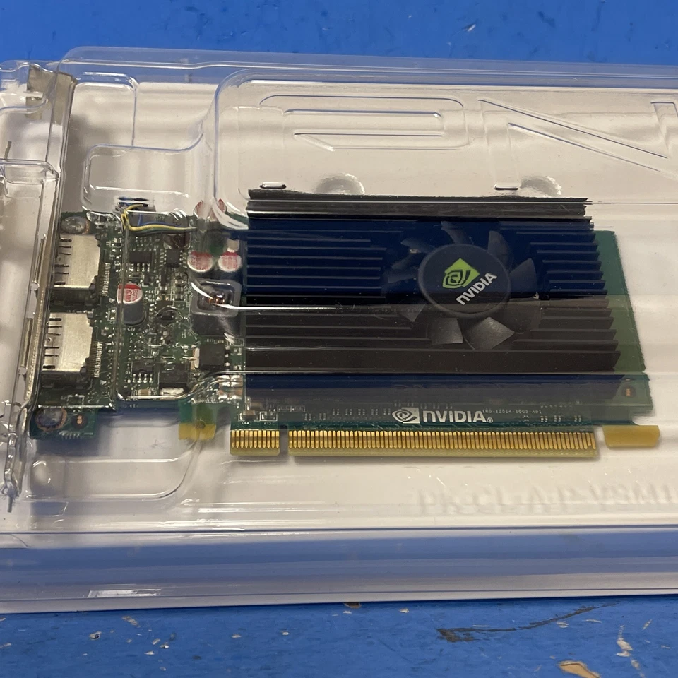 HP NVIDIA NVS 310 (A7U59AT) 512 MB DDR3 SDRAM PCI Express x16 Graphics adapter - Image 2 of 4