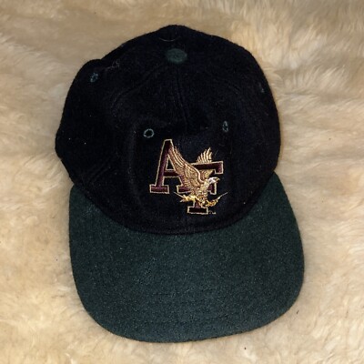 Air Force Academy New Era Hat 100% Wool EZ Adjustable Back Leather  Strap