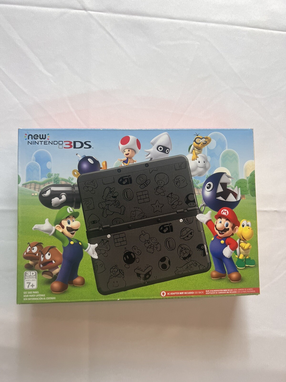 New Nintendo 3DS Super Mario Black Edition With Good Box eBay