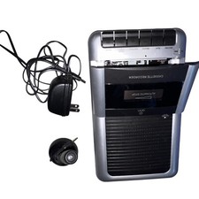 ONN Portable Cassette Recorder Player w/ External Microphone AC Adapter