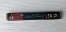 VINTAGE -  Scripto 4" Leads Smooth Writing - for Mechanical Pencils HB Black