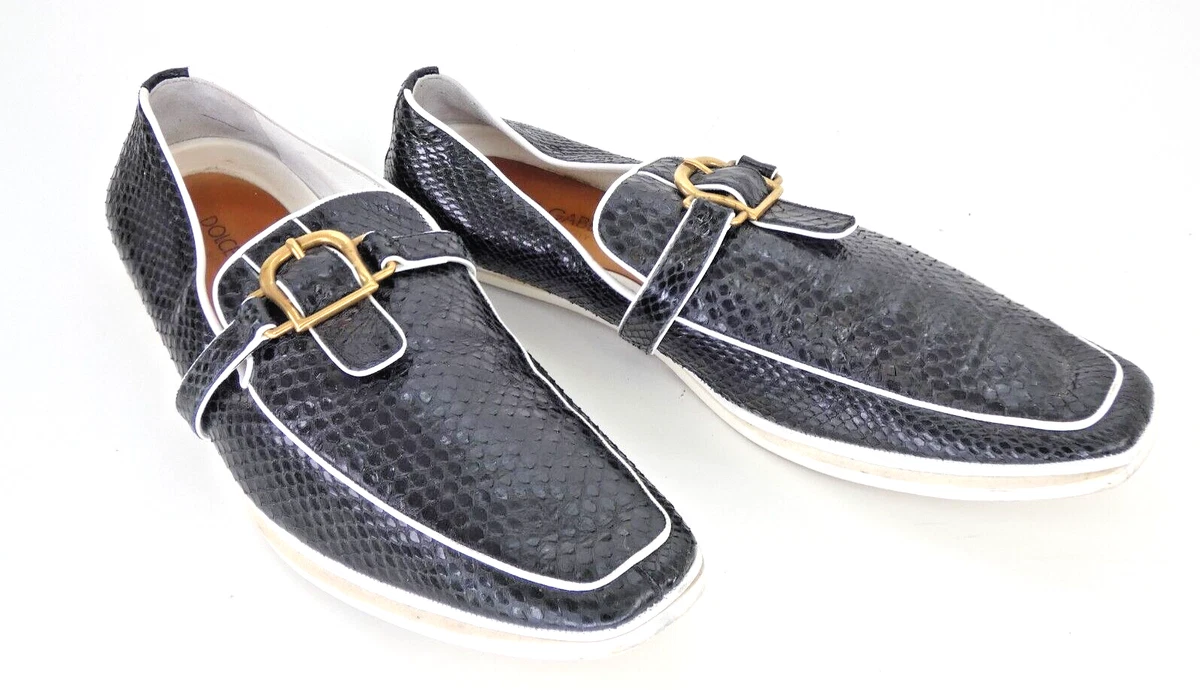 Dolce and gabbana loafer shoes sales