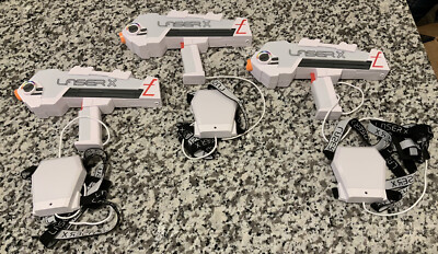 Laser X Micro Blasters 3 pack Player Real Life Lazer Tag Gaming TESTED!
