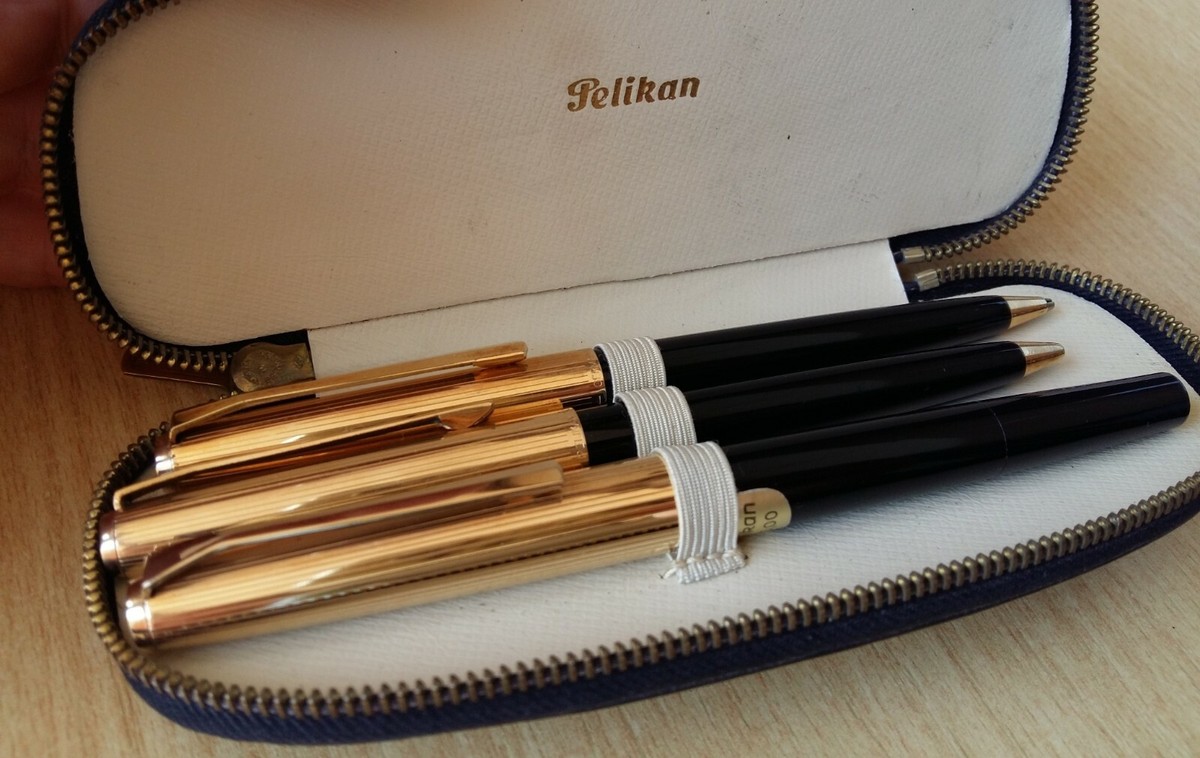 ペリカン 万年筆 Pelikan   ROLLED GOLD DOUBLE Pelikan Fountain Pen ROLLED GOLD DOUBLE | eBay