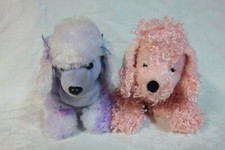 Soft Classic Purple Puppy Purse Ganz Pink Dog 9" Plush Soft Toy Stuffed Animal