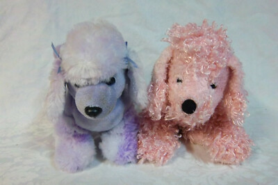 Soft Classic Purple Puppy Purse Ganz Pink Dog 9