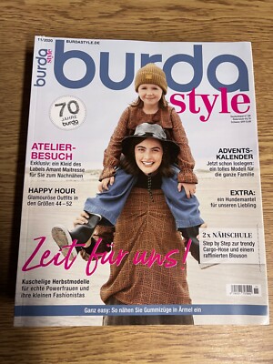 BURDA Style - 11/2020  - mit Nähjournal & Schnittmuster (unbenutzt)