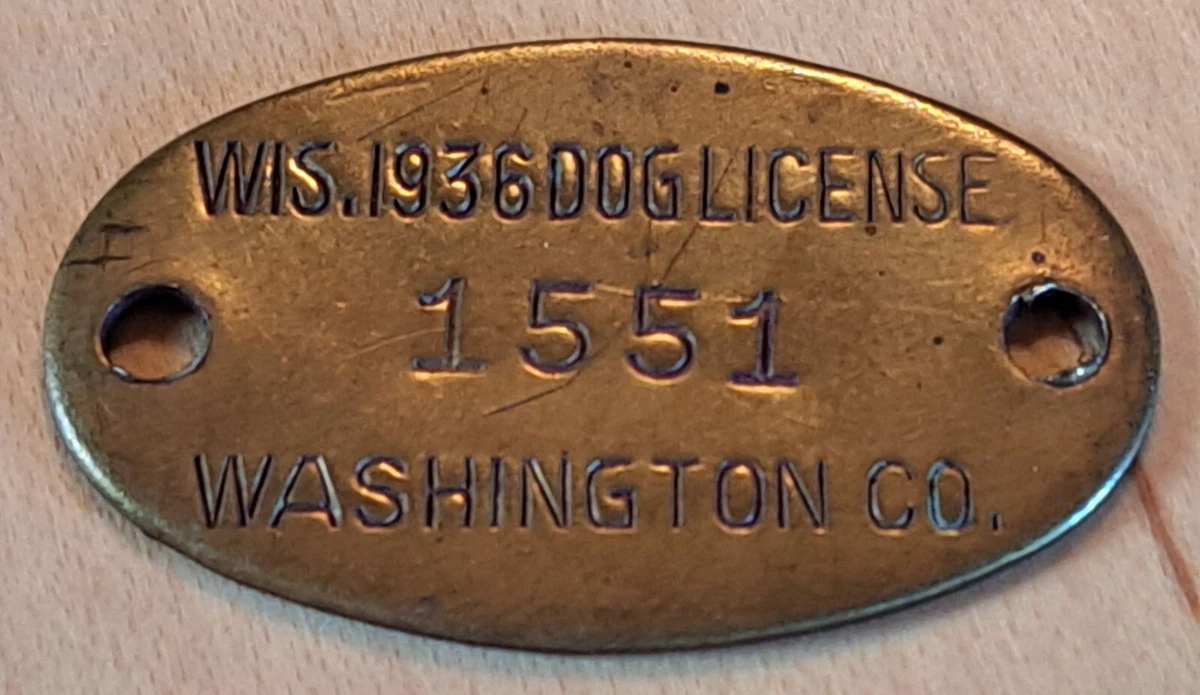 Washington county 2025 dog tags
