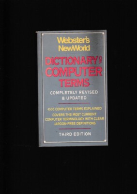 DICTIONARY COMPUTER TERMS completely revised & updated