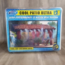 Misty Mate Cool Patio 12 Patio Misting System New!