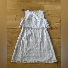 Gianni Bini Lilac Floral Lace Women's Dress Easter Spring Size 10