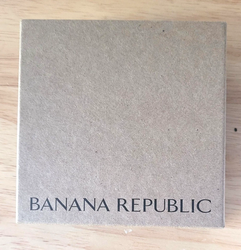 NWT Banana Republic Surgical Grade SSteelHuge Wavy Circle Hoop Pierced Earrings - Image 3 of 4