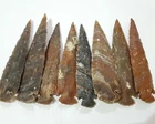 Flint Arrow Head Big 5" Inches Flint Stone Arrowhead From Natural Stone Crafted