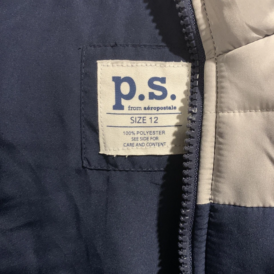P.S. Aeropostale Boys  Winter Vest   Size 12    NWT - Image 2 of 4