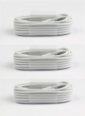 3-Pack 6ft USB Data Charger Cables Cords For i Phone 5 6 7 8 X 11 12 13 14 Plus