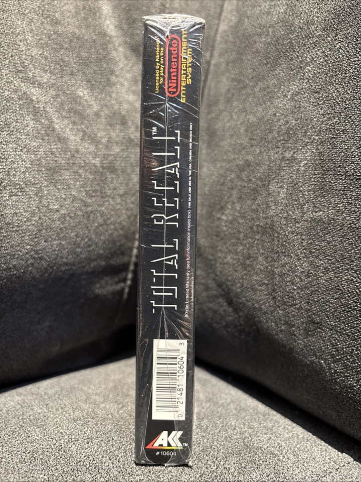 Total Recall (Nintendo Entertainment System, 1990) New Factory Sealed, See Pics - Image 4 of 4