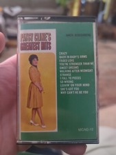 Patsy Cline's Greatest Hits 1971 MCA Records Vintage Cassette Tape