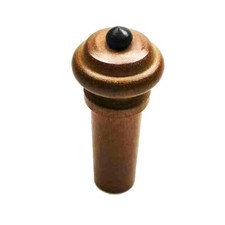 20pcs Jujube wood Violin Endpin Tail Button 3/4-4/4,inlay ebony Decoration