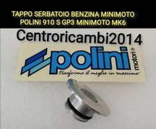 TAPPO SERBATOIO BENZINA PER MINIMOTO POLINI 910 S GP3 REVERSE MINIMOTO MK6 