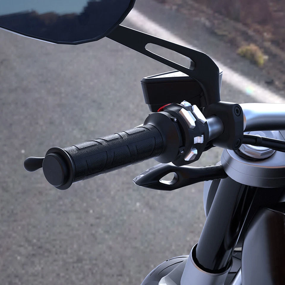 1Set Motorcycle 7/8" Handlebar Electric Hot Heated Grips Handle Handlebar Warmer — 第 2/4 张图片