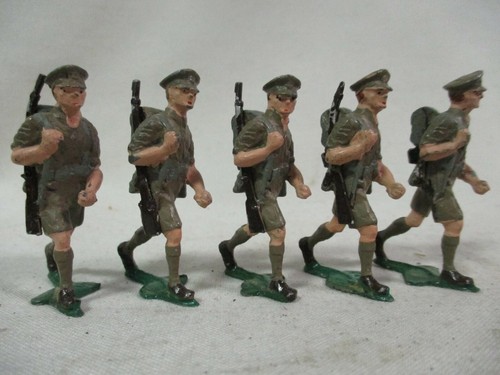 Authenticast # 510 Segunda Guerra Mundial 1942 8º Ejército Infantería Norte África Desierto Juguetes Figuras - Imagen 6 de 12