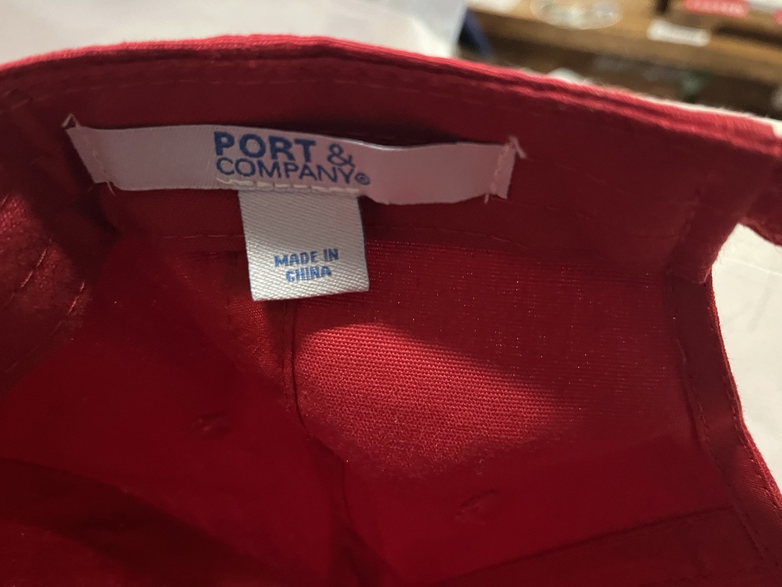 Di's Dining Dot Com Red Snapback Hat Cap Embroide… - image 6