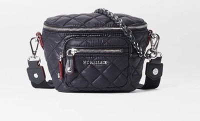 MZ WALLACE Crosby Micro Quilted Sling Crossbody Bag $205
