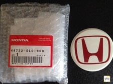 Honda Nsx R White Logo Wheel Center Cap Oem 1piece New Genuine 44732-sl0-960