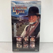 Return To Lonesome Dove: Cabin Fever 1993 VHS Tape 5 1/2 Hour Parts 1-4 Sealed