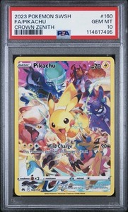 Pikachu Crown Zenith Psa 10 | eBay