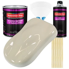 Restoration Shop Olympic White Acrylic Urethane Gallon Kit Auto Paint