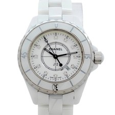 CHANEL J12 H1628 White Dial Quartz Ladies Watch