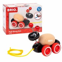Brio Nachzieh-Ameise Nachziehtier Nachziehspielzeug Holz Ab 12 Monaten 63034800