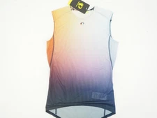 NEW! Pearl Izumi Men's Transfer Mesh Sleeveless Baselayer Medium Melon Air Dye