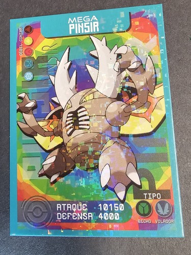 MEGA PINSIR - POKEMON CCG POKEDEX EDITION FOIL CARD