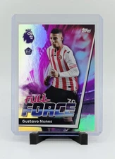 2025-26 Topps Premier League Gustavo Nunes #71 Full Force RC Brentford
