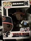 Funko Pop! Vinyl Khalil Mack Chicago Bears NFL Football Figure #126
