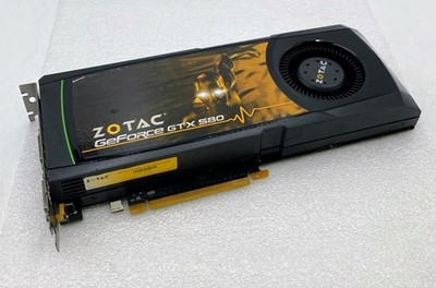 Zotac 288-1N203-000ZT NVIDIA GTX580 1.5GB GDDR5 PCIe Graphics Card
