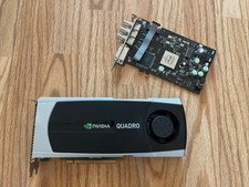 NVIDIA Quadro 6000 6GB GDDR6 PCIe 2.0 x16 Graphic GPU - 2x DP, 1x DVI  SDI Opt.